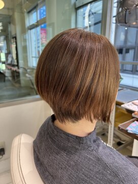 ヘアーリゾートエヌスタイル Hair Resort n-style ショートボブ