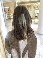 ザザ 高田馬場(ZA/ZA) ブリーチ無しで透明感オリーブ