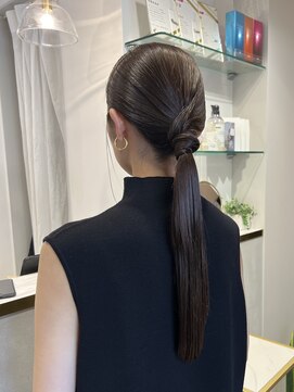 レトン 銀座(leton) ヘアアレンジ/パーティー/フルバング/似合わせカット[銀座]