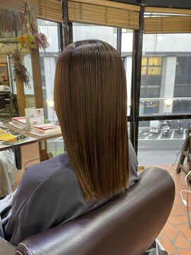 ロッソバイアルター 鎌取(ROSSO by aL-ter) 【イヤリングカラー/ニュアンスカラー/グレーベージュ】千葉香奈