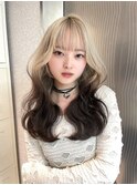 天神美容室×ブリーチ×ルーツカラー×レイヤー