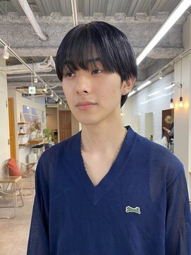 ガレージ バイ グリーン 原宿 表参道(Garage by green) 【JINKI】 シースルー2wayマッシュ