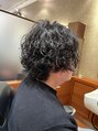 モッズヘア メン 上尾東口店(mod's hair men)&nbsp;ウルフカット×スパイラルパーマ/上尾＜理容室＞