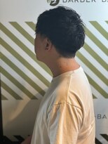 バーバーバー アカバネ(BARBER-BAR AKABANE)&nbsp;ビジネスマンにも 清潔感ある黒髪ショートマッシュ#1