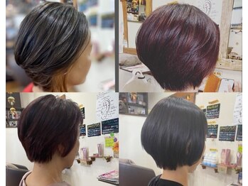 カミユアンドクレールヘアー(Kamiyu&Clair hair)の写真/オーガニック系の商材なので頭皮などにも優しい配慮が◎カラーでお悩みがあった方はぜひご相談ください＊