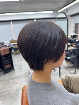 ファブ 銀座(fav) スッキリショート　ラベンダーグレージュ