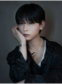 ブルーブラック韓国マッシュ_ba522241
