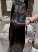 プレミアム質感最高級な艶髪ストレート