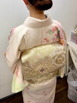 ヘアセットアップス(UP's) 新宿『訪問着しっかり着付け＋バッチリヘアセット￥8900』