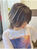 レイヤーカット/ウルフカット