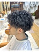 20代30代人気！ツイスパ/波巻き/センターパート/メンズ