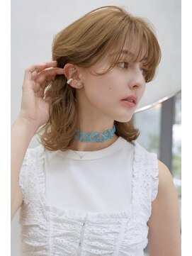 キビト(kibito) カールミディ×ハイトーンベージュ