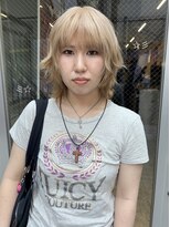 ノラ シブヤ(NORA)&nbsp;ウルフカットハイレイヤーハッシュカットシャギーレイヤー