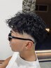 【メンズ限定】メンズカット+ツイストスパイラルパーマ　￥10500