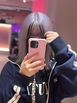 ダズリングディア(Dazzling Deer) パープル／デザインカラー／大人ボブ