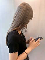 ペレ アネックス 大阪梅田茶屋町店(PELE ANNEX) くびれヘア/アプリコットオレンジ/ハイライトカラー/梅田