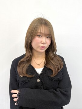 アイスプロドバイブルーム 木更津店(ice prod by bloom) クラゲヘアー/小顔に見せるヘア/ココアベージュ/木更津