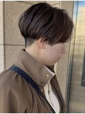 刈り上げショート/マッシュショート/センターパート/吉祥寺