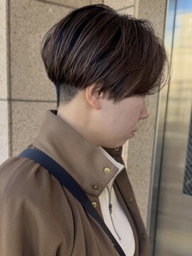 ゴーズゴー 吉祥寺(e)店(go s go) 刈り上げショート/マッシュショート/センターパート/吉祥寺