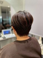 アース 南福島店(HAIR&MAKE EARTH)&nbsp;毛流れがあるショートカット