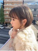 髪質改善/大人ガーリー/似合わせカット/ショートボブ前髪/仙台