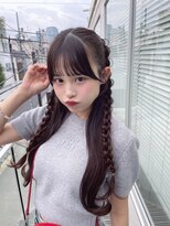 カシュカシュ 表参道(cache cache)&nbsp;村川緋杏ちゃんぱっつん