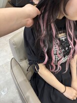 ウフフ(ufufu)&nbsp;イヤリングエクステピンク