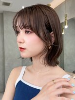 ロンドクロエ 横浜(Lond Chloe)&nbsp;▲ダークパープル/ボブ/オリーブベージュ/ブリーチなし/横浜1