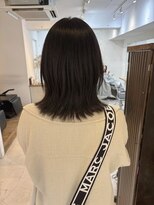 カウチ(kauti)&nbsp;ダークパープル/ナチュラルショート/夏のヘアアレンジ/板橋