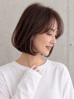 ストック(stock)&nbsp;大人ボブ×ブラウンベージュ