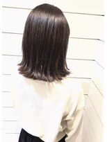 ネオリーブ アンド 渋谷店(Neolive &)&nbsp;【Neolive & 渋谷店】流行りの外ハネボブでグレージュカラー