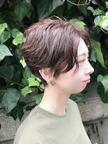 ボスコ 下北沢店(bosco) ウェーブセンターパートショート《SAYA》