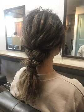 【drop by drop】簡単ヘアアレンジ