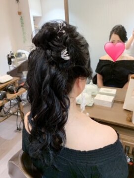 着付けヘアセット専門店 ウィズ(With) ポニー♪
