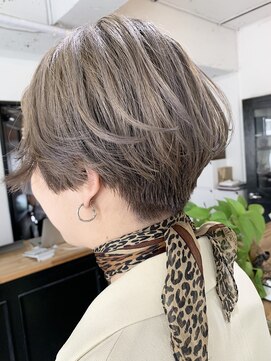 ヴェルダ 池袋店(verda) ミルクティーベージュ×ハンサムショート