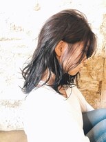 ニスル 町田店(NISURU)&nbsp;似合わせカット/大人ガーリー/ダークアッシュ/着物/町田/町田駅