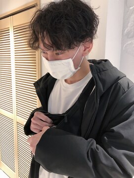 メルト 吉祥寺(melt) 《長谷川》センターパート色気ソフトスパイラルパーマ