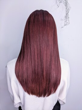 ヘアーアンドアイラッシュ ヨーク(Hair&eyelash york's) ローズピンクWカラー