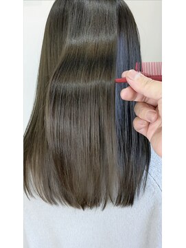 ヘアーアンドアイラッシュ ヨーク(Hair&eyelash york's) 次世代型髪質改善トリートメント(GLTカラー)