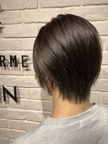 ヘア スパ ビューティー エールフォルム(HAIR SPA BEAUTY YELLFORME)&nbsp;クールショート×インナーシルバーグレージュカラー