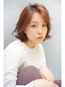 レスピア 銀座中央通り店(Respia) 外ハネミディアムボブ【銀座/有楽町】30代40代50代