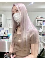 ディーカヘアーセンダイ(Di KA HAIR sendai) pearl white/ホワイトカラー/ハイトーンカラー/ケアブリーチ