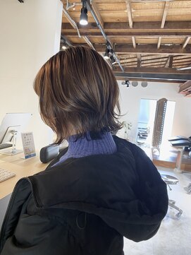 イオ(io) short wolf×light brown《KAZUKI》