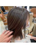 ショート・白髪ぼかしハイライト〈Olive’s by neolive〉