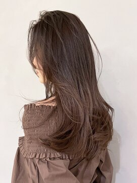 アイティーバイアルバム 北千住店(IT by ALBUM) レイヤーカット_大人ガーリーチョコレートプリカール_ba416932