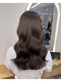 大人かわいい20代30代40代小顔ショコラベージュ　Zina本八幡