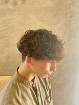 エッジ ヘア メイク(edge hair +make) 波巻きパーマ/マッシュ/ミックスパーマ