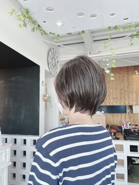 ヌード カラー 姥子山店(NUDE COLOR) ショートボブ