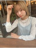ハイトーンボブスタイル/