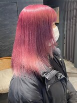 ヘアリゾート粋 トゥジュ 池袋東口店(tujuh)&nbsp;透明感/チェリーピンク